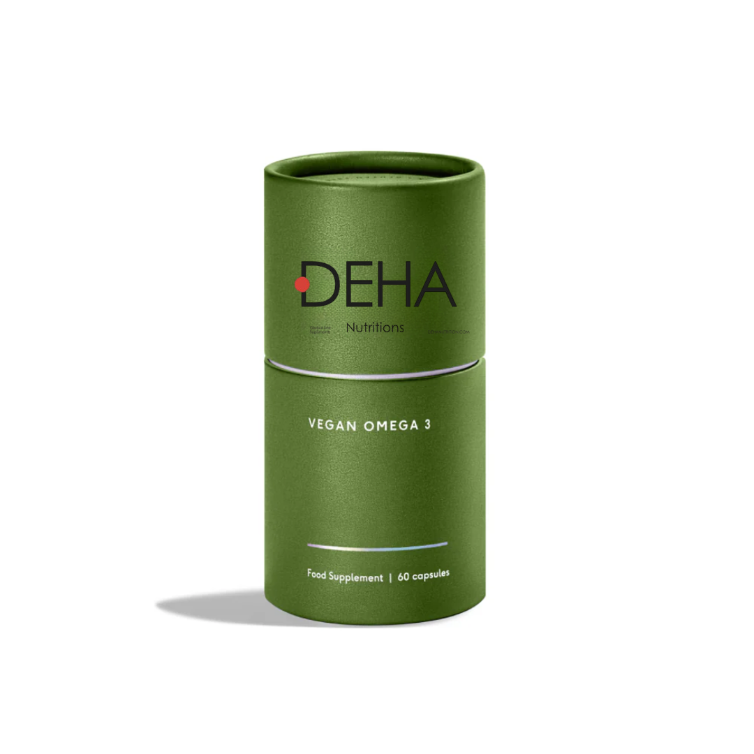 Vegan Omega-3 – Plant-Based DHA + EPA for Heart, Brain & Eye Health